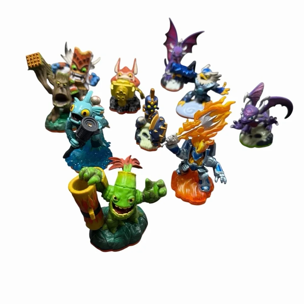 Lot of 10 Activision (Skylanders: Giants, 2012) Orange‎ Base Figures